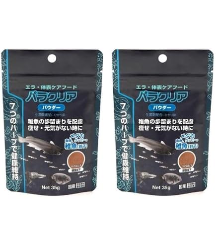 Amazon.co.jp: キョーリン エラ・体表ケア用配合飼料 パラクリア 顆粒